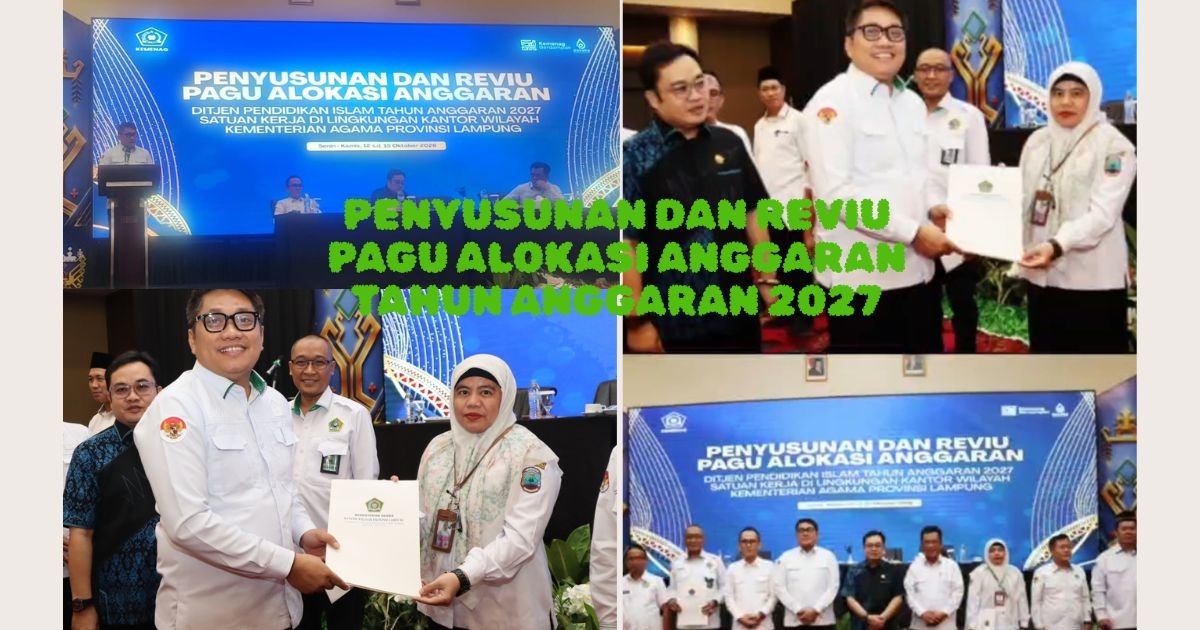 PERSIAPKAN ANGGARAN 2027: KEPALA MAN 1 LAMPUNG SELATAN HADIRI REVIU PAGU ALOKASI DITJEN PENDIS DI BANDAR LAMPUNG