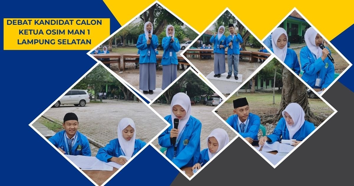 Adu Gagasan dan Solusi, MAN 1 Lampung Selatan Gelar Debat Kandidat Ketua OSIM Periode 2026/2027